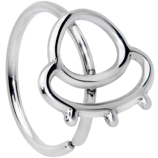 20G 5/16 Alien Spacecraft UFO Seamless Circular Ring