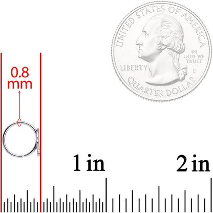 20G 5/16 Alien Spacecraft UFO Seamless Circular Ring