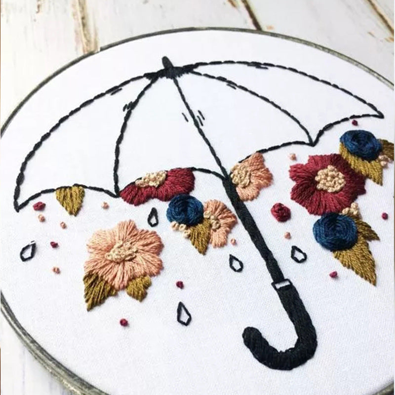 DIY handmade embroidery material package