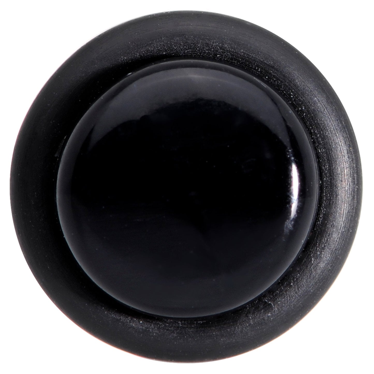 0G Basic Black Acrylic Straight Plug Set