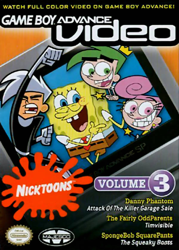 Game Boy Advance Video: Nicktoons Collection - Volume 3 (Gameboy Advance)