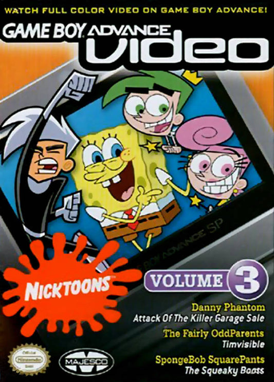 Game Boy Advance Video: Nicktoons Collection - Volume 3 (Gameboy Advance)