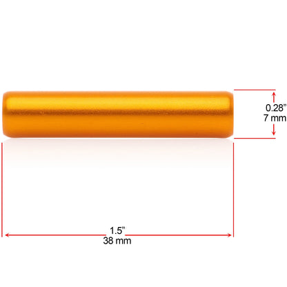 3mm to 4mm Orange Aluminum Body Piercing Ball Removal Tool