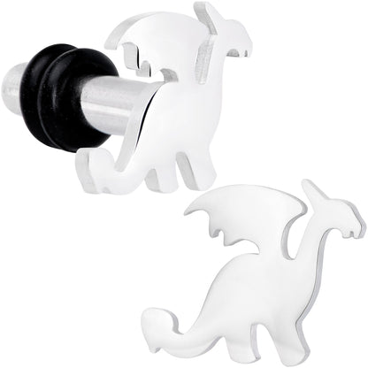 Steel Fantasy Dragon Single Flare Plug Set 14G to 2G