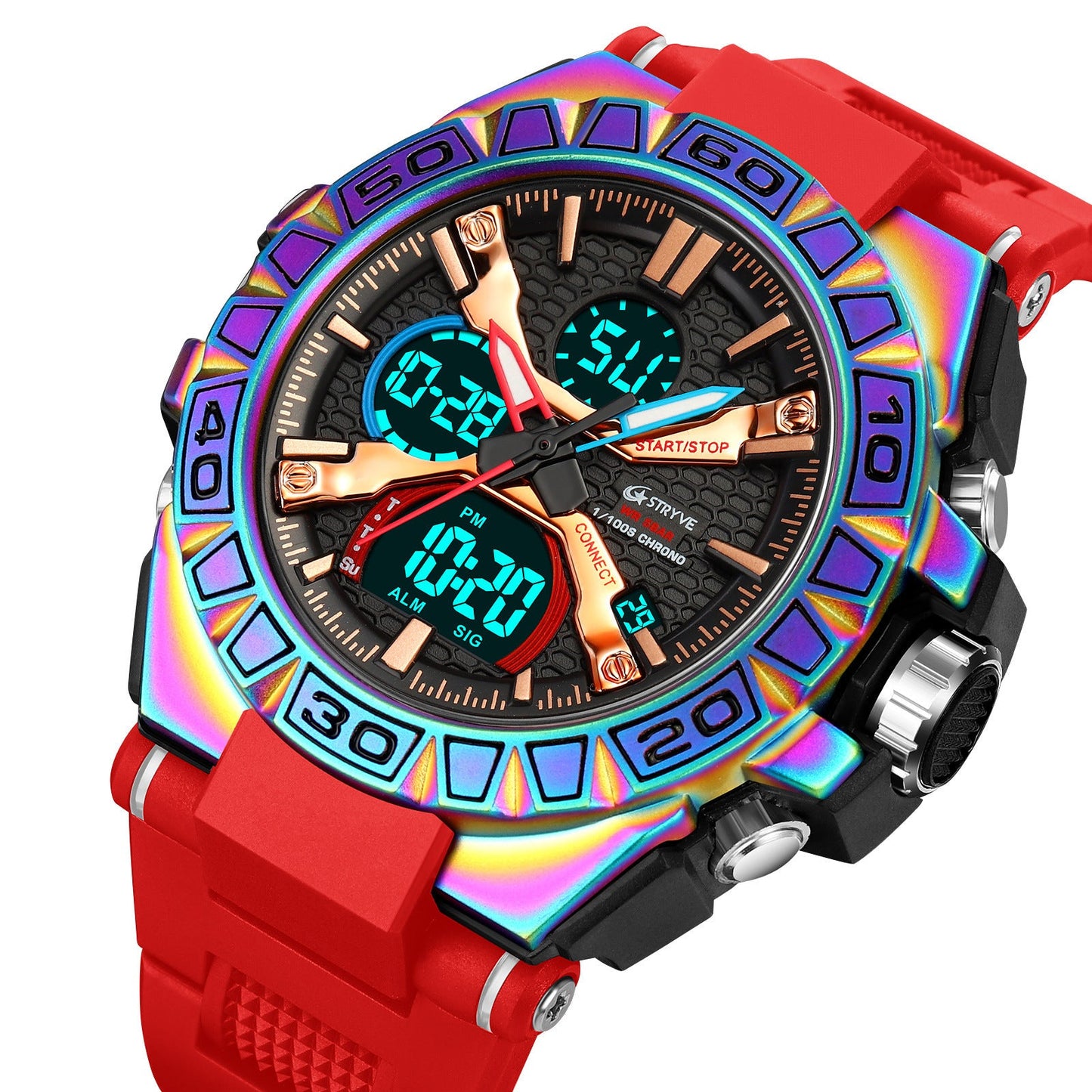 New Multifunctional Sports Student Watch