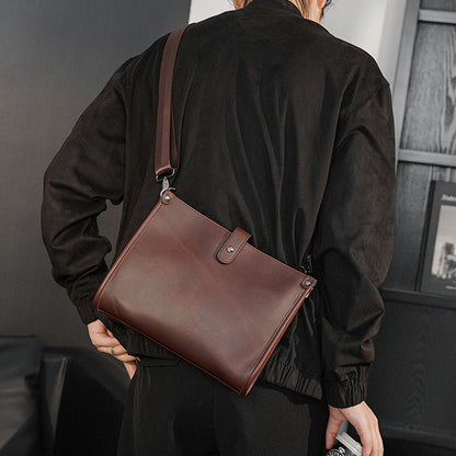 Men's Korean-Style Retro Shoulder Bag