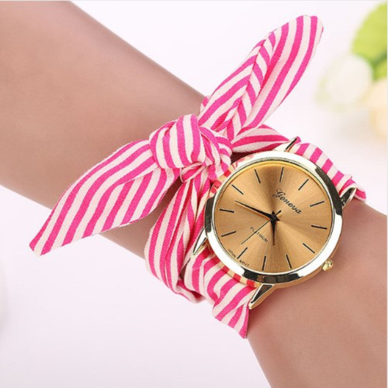 Flower Band Hand-Tied Fashion Watch