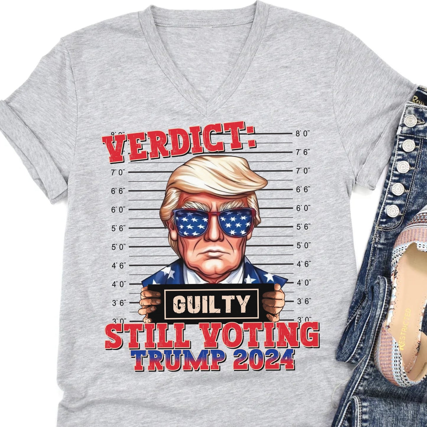 Still Voting Trump 2024 Shirt | Trump 2024 Shirt | Trump Supporters Tee | Donald Trump Shirt Bright C964 - GOP