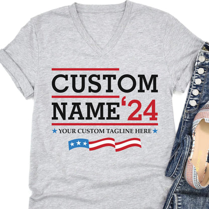 Custom Election Shirt | Personalized Election Shirt | Custom Name Tee | Custom Vote Bright Tee C1024 - GOP
