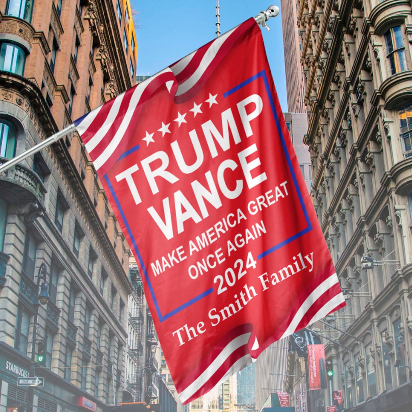 Trump Vance 2024 Flag | Trump 2024 Flag | JD Vance Flag | Election 2024 Flag | Trump Supporters House Flag Garden Flag C1167 - GOP