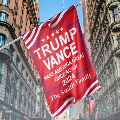 Trump Vance 2024 Flag | Trump 2024 Flag | JD Vance Flag | Election 2024 Flag | Trump Supporters House Flag Garden Flag C1167 - GOP