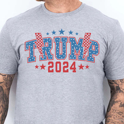 Trump 2024 Shirt | Political Shirt | Trump Supporter Shirt | Republican Shirt Bright T1232 - GOP