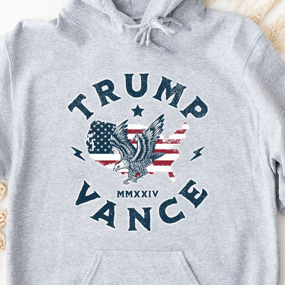 Trump Vance 2024 Shirt | Republican Shirt | Trump 2024 Shirt | Trump Supporters Shirt Bright T1396 - GOP