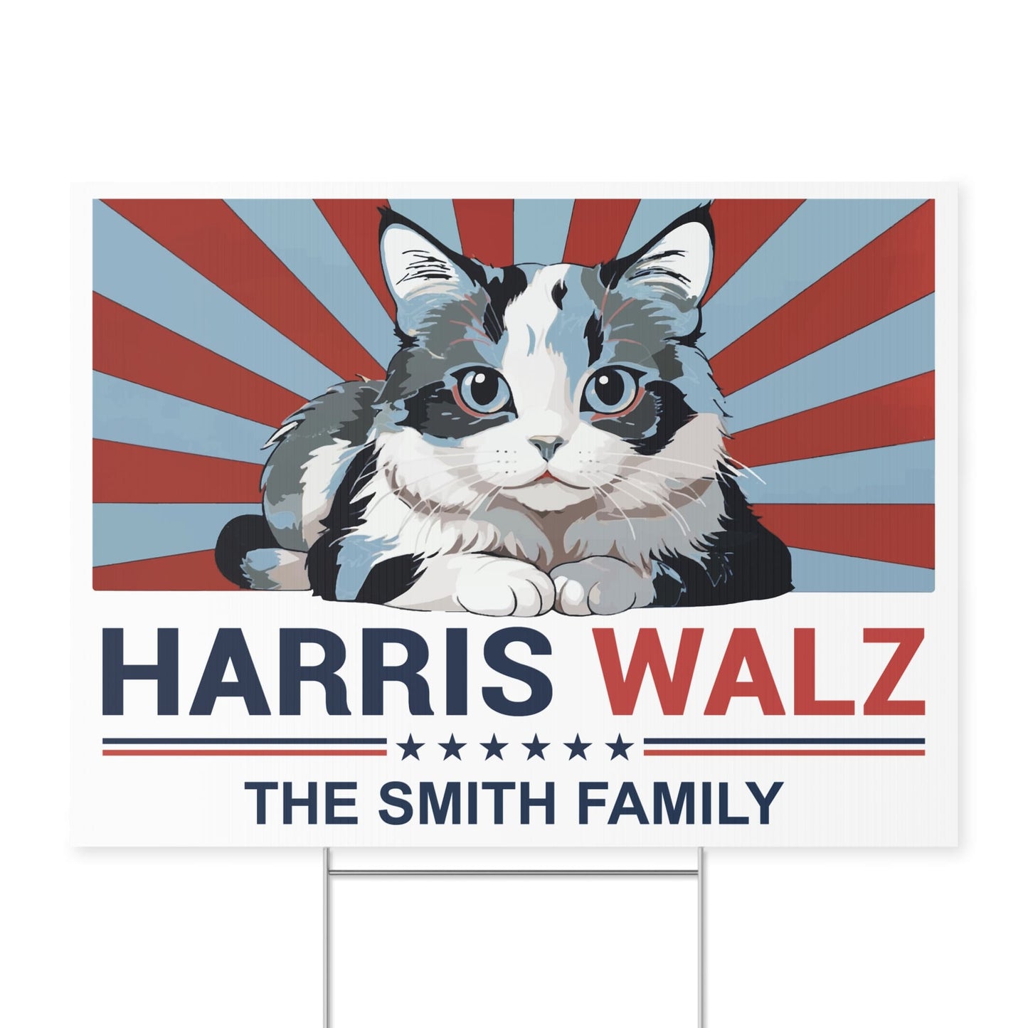 Harris Walz 2024 Obviously Yard Sign | Kamala Harris 2024 Yard Sign | Democrat Yard Sign T1472 - KH2