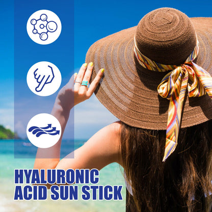 Lightweight SPF50 Hyaluronic Sunscreen Stick