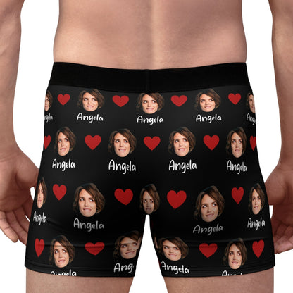 I Licked It So It's Mine | Live Preview Custom Face Photo Boxer Briefs | Personalized Gift Ideas for Husband, Boyfriend, Valentines Day 681736