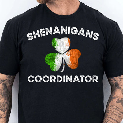 Shenanigans Coordinator Shirt, Shamrock St Patrick's Day Shirt, St. Patrick's Day Shirt 681924