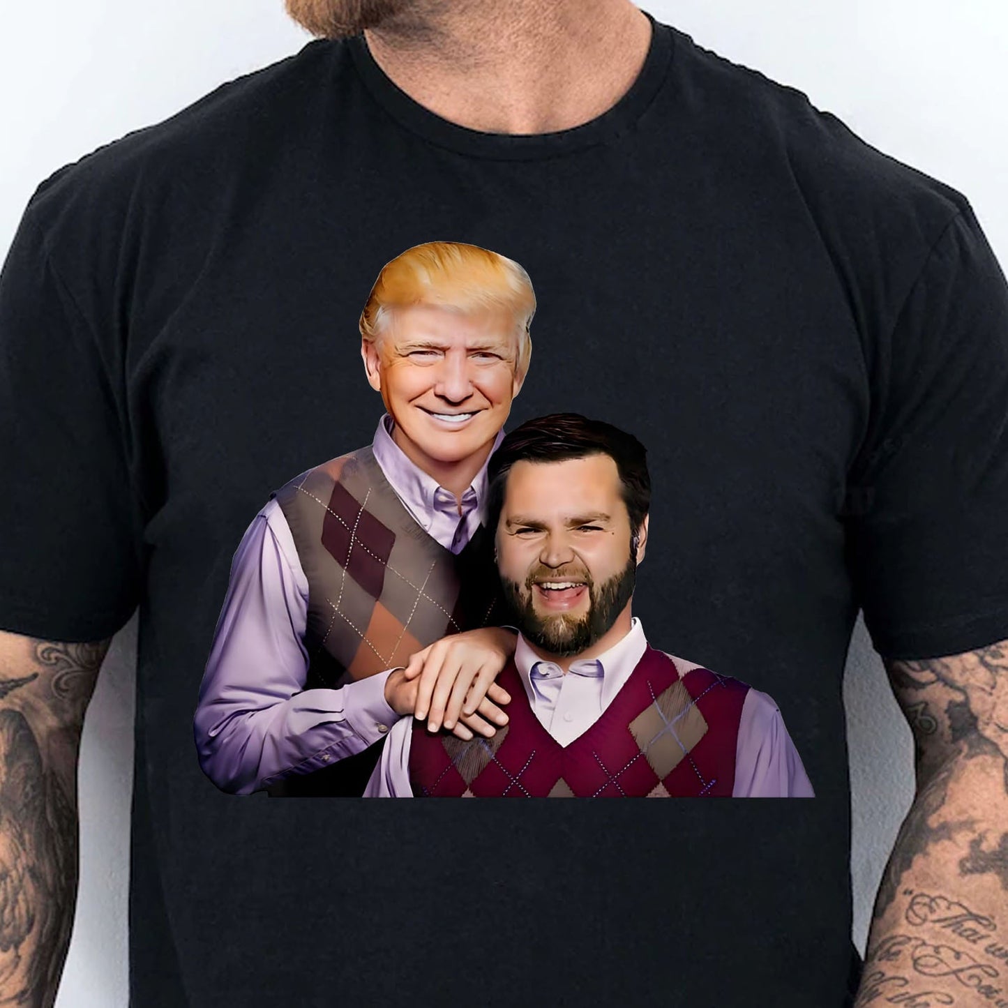 Trump Vance Brothers Shirt, Funny Parody Trump J.D Vance Bros Shirt,  Trump 47th President Dark Shirt 682006 - GOP