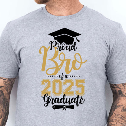 Proud Mom Of A 2025 Graduate, Graduation Bright Shirt Design, Class Of 2025, Graduation 2025, Gift For Mom Sister Grandma 682031