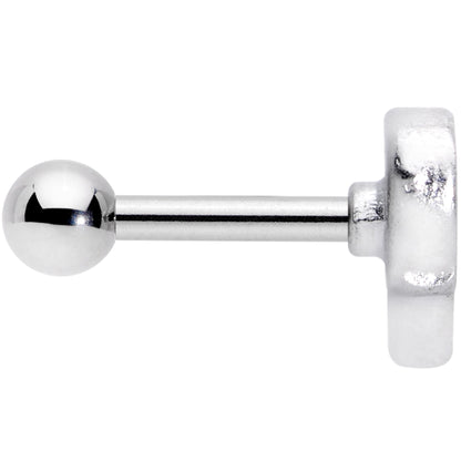 16G 1/4 Rainbow Embrace Pride Heart Cartilage Tragus