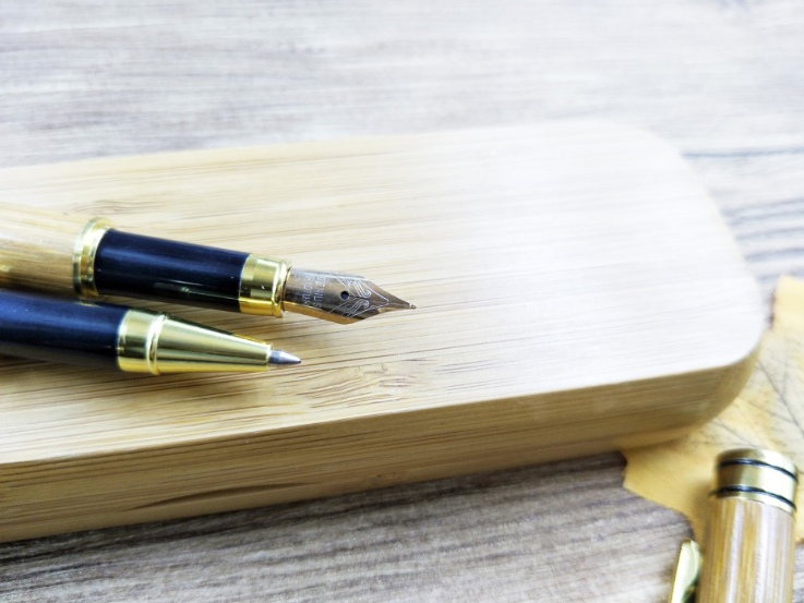 Bamboo Ballpoint Pen - Eco-Friendly Customer Gift