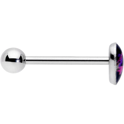 Lesbian Love Heart Barbell Tongue Ring