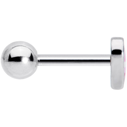 16G 1/4 Lesbian Pride Heart Cartilage Tragus Earring