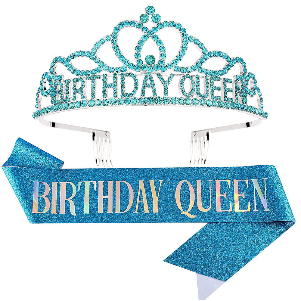 Party Decorative Crown Shoulder Strap