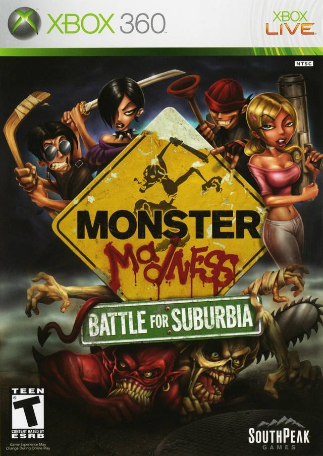 Monster Madness Battle for Suburbia (Xbox 360)