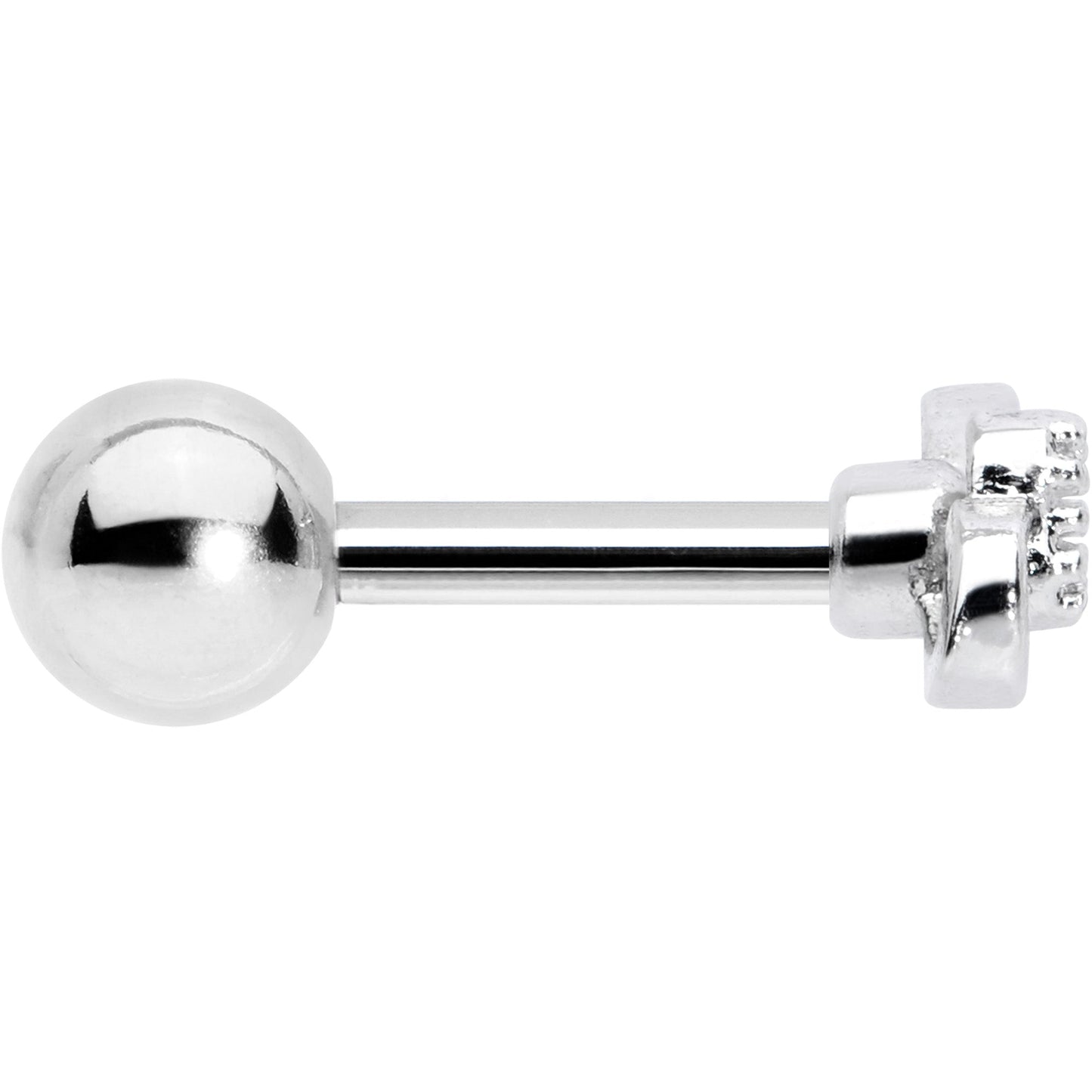 16G 1/4 Infinity Heart Valentines Day Cartilage Tragus Earring