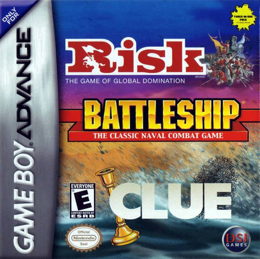 Risk / Battleship / Clue (Gameboy Advance)