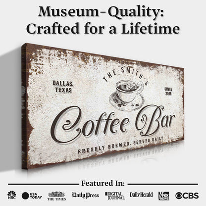 Coffee Bar Sign
