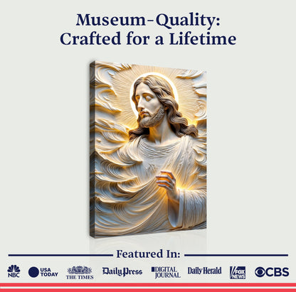 Faith Over Fear, Sacred Serenity Faith Wall Art