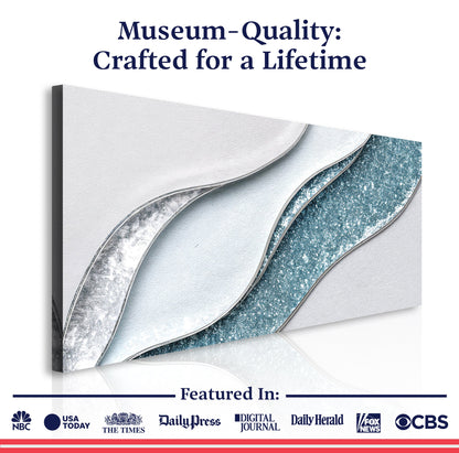 Lighter Waves Wall Art