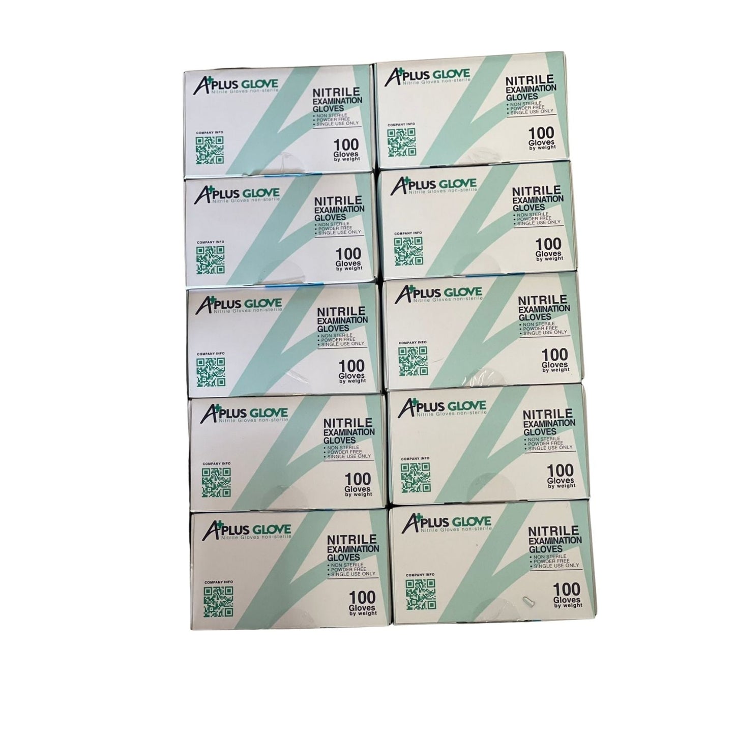 Nitrile Gloves Pallet "A+ Plus"  -720 Boxes - 1 Pallet ($4/Box of 100pcs-100% Nitrile Patient Examination Gloves, 4Mil)