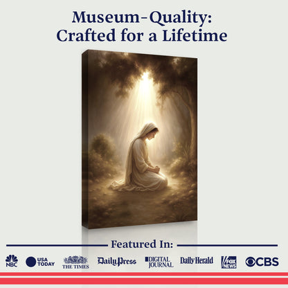 Mary Praying Faith Wall Art II