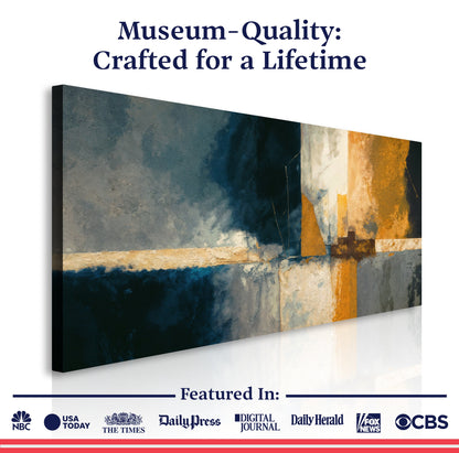 Abstract Geometric Lines Wall Art