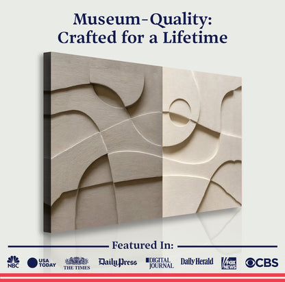 Modern Abstract Minimalist Wall Art III