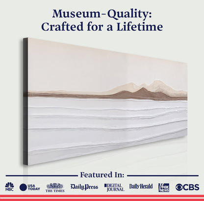 Earth Tone Abstract Wall Art