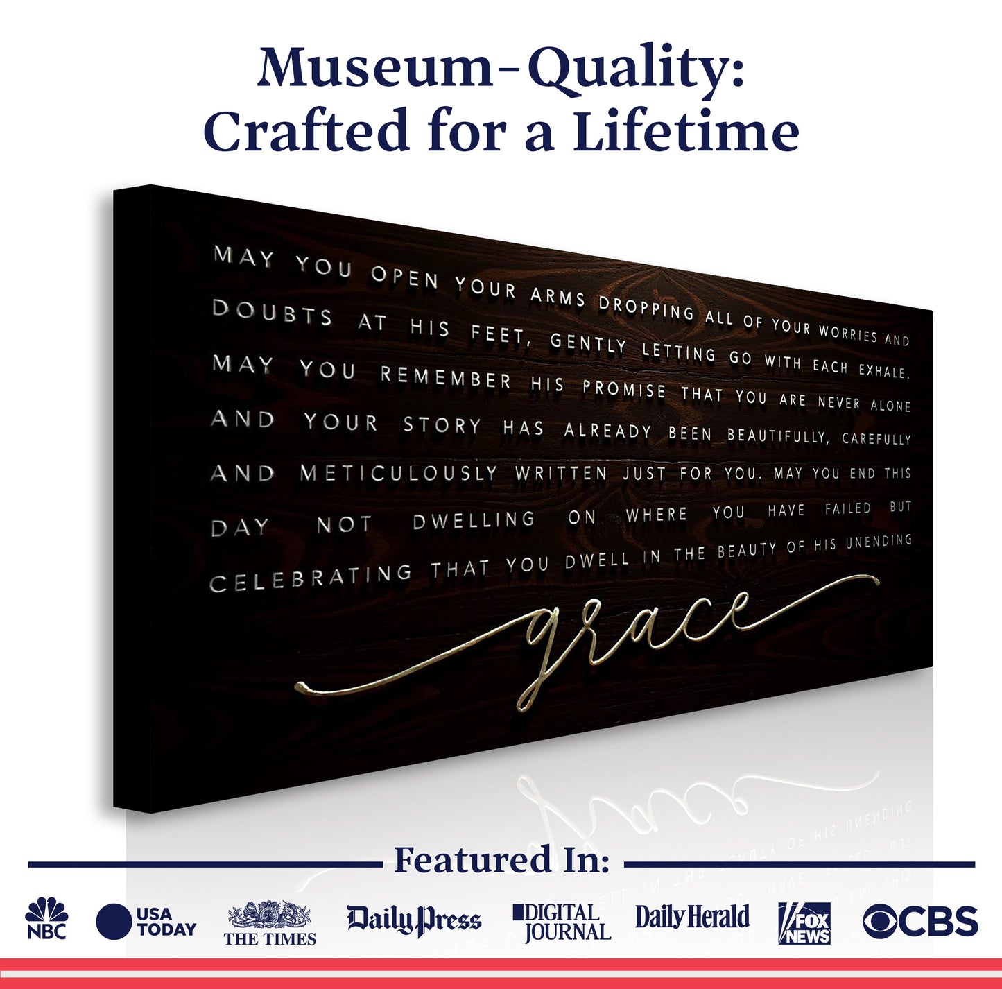 Unending Grace Faith Sign IV