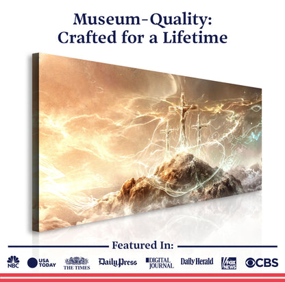 He Is Risen Faith Wall Art