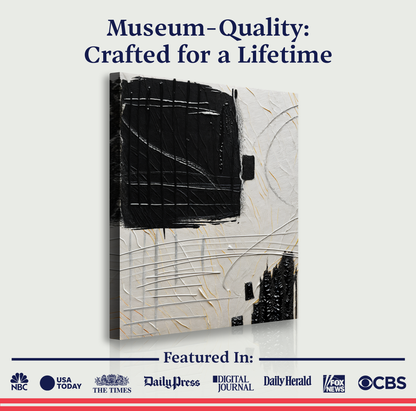 Black and Beige Wall Art