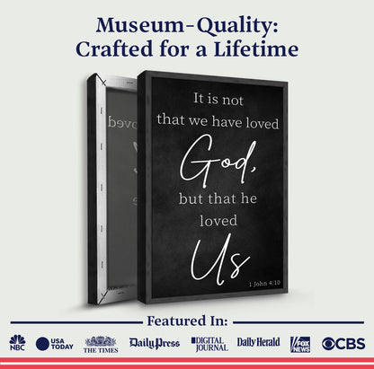 1 John 4:10 Faith Sign V