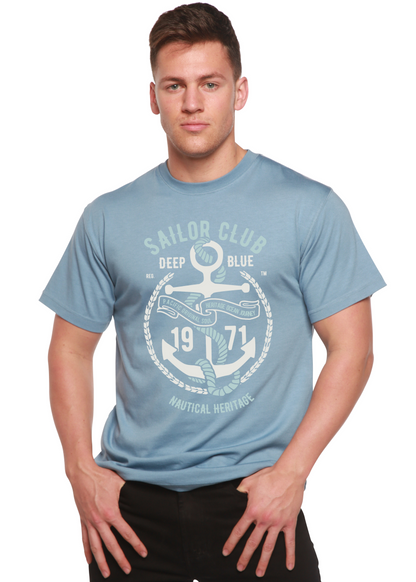 Sailor Club Spun Bamboo® Men's Bamboo Viscose/Organic Cotton Short Sleeve Graphic T-Shirt
