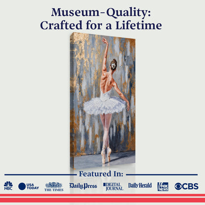 Modern Ballet Elegance Wall Art