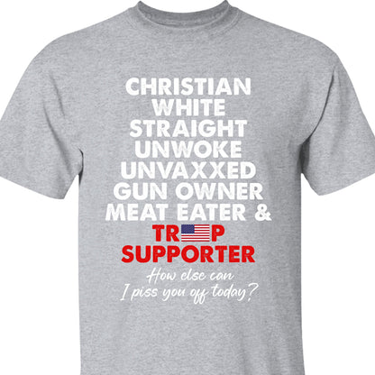 Trump Supporter Shirt | Donald Trump Homage Shirt | Donald Trump Fan Tees C916 - GOP