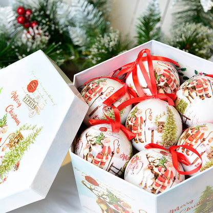 Christmas Gift Box with Tree Decoration Pendant