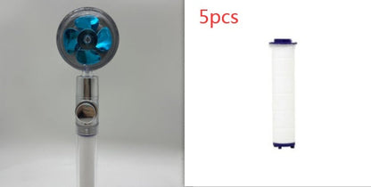 360 Rotating Water Saving Shower Head