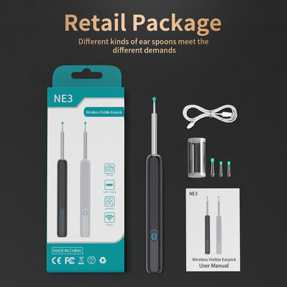 NE3 Ear Cleaner Otoscope Ear Wax Removal for iPhone