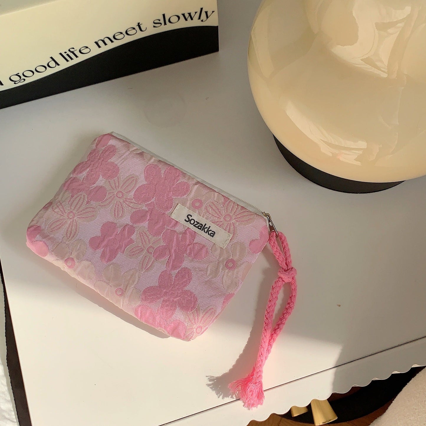 Female Cosmetic Bag Portable Coin Purse Wash Bag